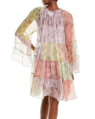 Petunia Silk Mini Dress - Johnny Was 3 Petunia Silk Mini Dress - Johnny Was