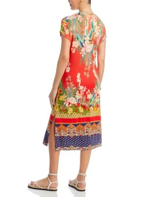Rapsodia Printed Henley Dress - Johnny Was 4 Rapsodia Printed Henley Dress - Johnny Was - Image 2