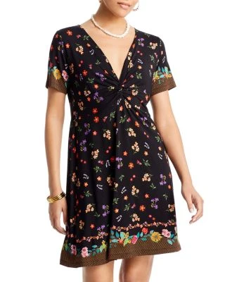 Nani Twist Front Swing Dress - Johnny Was 3 Nani Twist Front Swing Dress - Johnny Was
