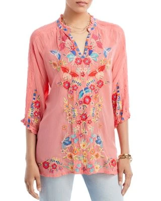 Leona Embroidered Tunic - Johnny Was 3 Leona Embroidered Tunic - Johnny Was