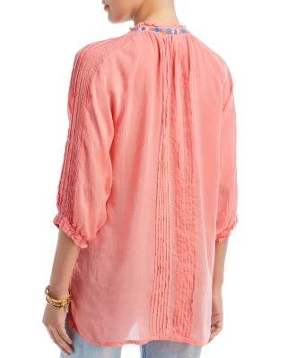 Leona Embroidered Tunic - Johnny Was 4 Leona Embroidered Tunic - Johnny Was - Image 2