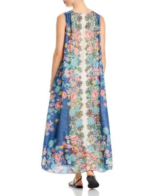 Peppermint Adelia Silk Maxi Dress - Johnny Was 4 Peppermint Adelia Silk Maxi Dress - Johnny Was - Image 2