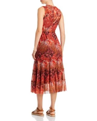 Josephina Mesh Midi Dress - Johnny Was 5 Josephina Mesh Midi Dress - Johnny Was - Image 3