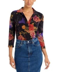 Johnny Was 16 Bossa Nova Swing Polo - Johnny Was