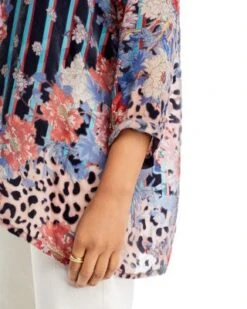 Ontari Burnout Tunic - Johnny Was -Johnny Was 13175116 fpx