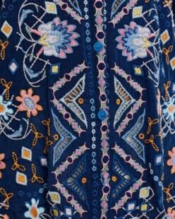 Mckenzie Embroidered Eyelet Blouse - Johnny Was -Johnny Was 13196338 fpx