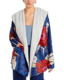 Alder Floral Sherpa Jacket - Johnny Was