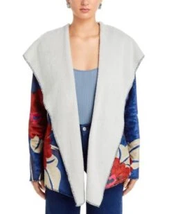 Alder Floral Sherpa Jacket - Johnny Was -Johnny Was 13234020 fpx