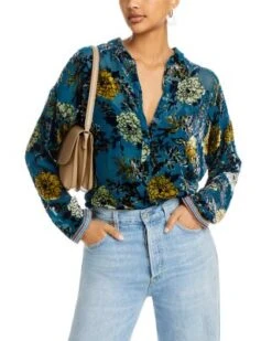 Cadeki Stila Blouse - Johnny Was