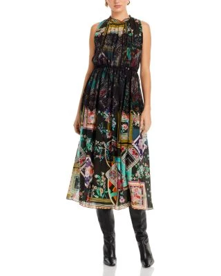 Elderberry Sleeveless Dress - Johnny Was 3 Elderberry Sleeveless Dress - Johnny Was