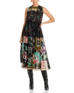 Elderberry Sleeveless Dress - Johnny Was 14 Elderberry Sleeveless Dress - Johnny Was -Johnny Was 13234102 fpx