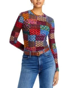 Isadora Waves Mesh Top - Johnny Was -Johnny Was 13238997 fpx