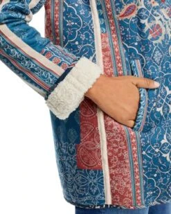 Orissa Hooded Faux Suede Jacket - Johnny Was -Johnny Was 13239011 fpx