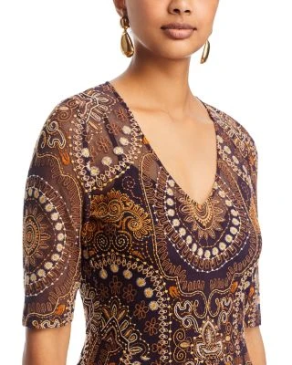 Loving Is Easy Mesh Midi Dress - Johnny Was 4 Loving Is Easy Mesh Midi Dress - Johnny Was - Image 2