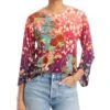 Adalena Kimono Sleeve Top - Johnny Was -Johnny Was 13263507 fpx