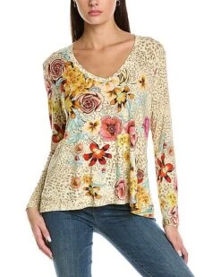 Johnny Was Hera T-Shirt Women