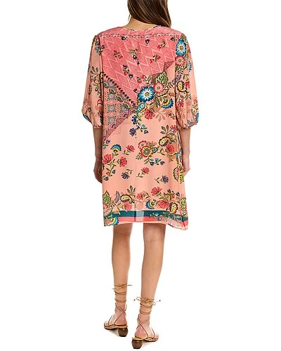 Johnny Was Lakshmi Silk Mini Dress Women 4 Johnny Was Lakshmi Silk Mini Dress Women - Image 2