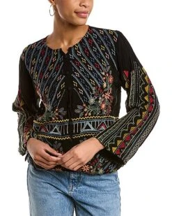 Johnny Was Ezra Blouse Women