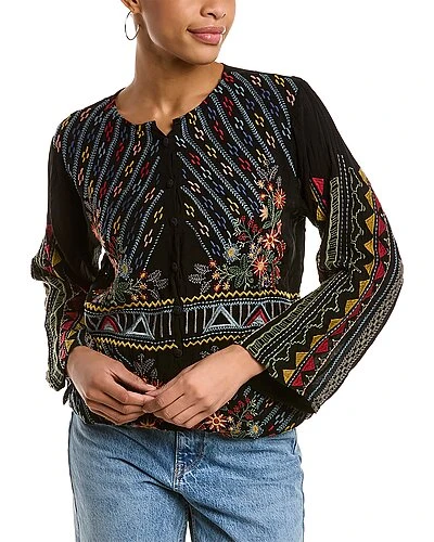 Johnny Was Ezra Blouse Women 3 Johnny Was Ezra Blouse Women