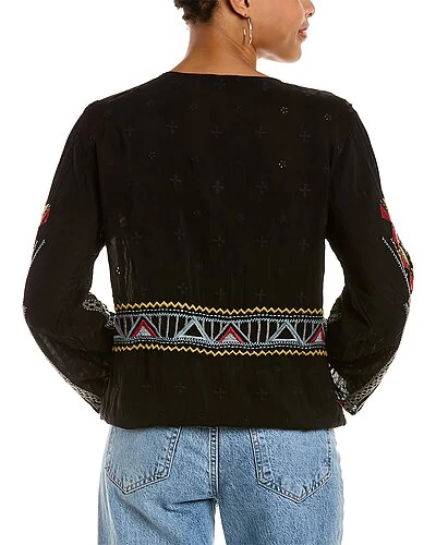 Johnny Was Ezra Blouse Women 4 Johnny Was Ezra Blouse Women - Image 2