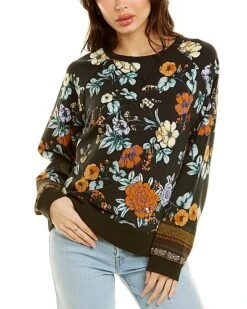 Johnny Was Golden Spring Sweatshirt Women