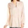 Johnny Was Silk Shaki Blouse Women -Johnny Was 1411281214 RLLD 1