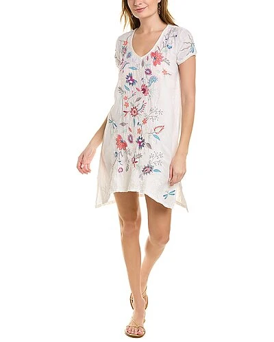 Johnny Was Phoebe Drape Tunic Dress Women 3 Johnny Was Phoebe Drape Tunic Dress Women