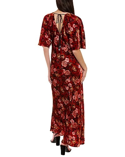 Johnny Was Alanis Silk-Blend Maxi Dress Women 4 Johnny Was Alanis Silk-Blend Maxi Dress Women - Image 2