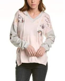 Johnny Was Baja Cashmere-Blend Hoodie Women