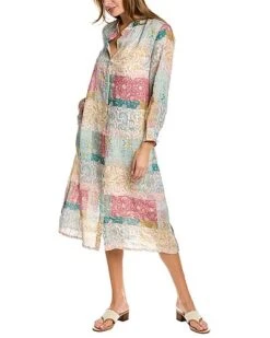 Johnny Was Marseille Garden Seaside Dress Women