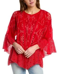 Johnny Was Xanthos Rae Blouse Women