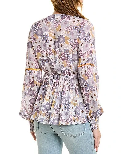 Johnny Was Darla Peasant Top Women 4 Johnny Was Darla Peasant Top Women - Image 2