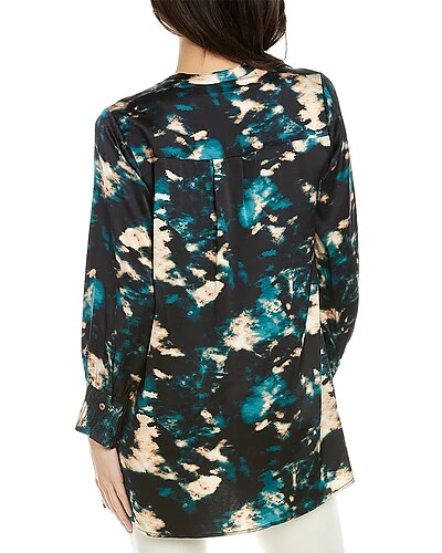 Johnny Was Shadow Voyager Silk Tunic Women 4 Johnny Was Shadow Voyager Silk Tunic Women - Image 2