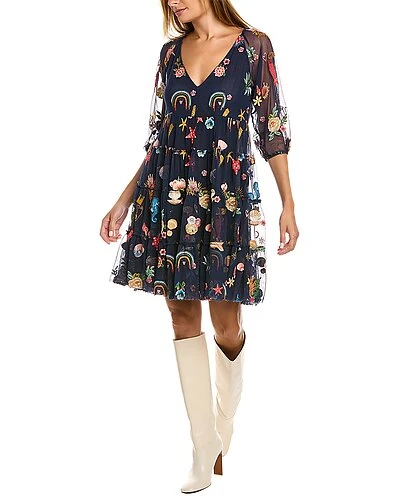 Johnny Was Stellamaris Mini Dress Women 3 Johnny Was Stellamaris Mini Dress Women