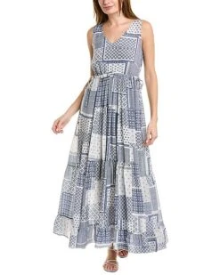Johnny Was Rinit Silk Dress Women