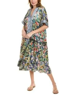 Johnny Was Chelsea Gardens Silk Kimono Women