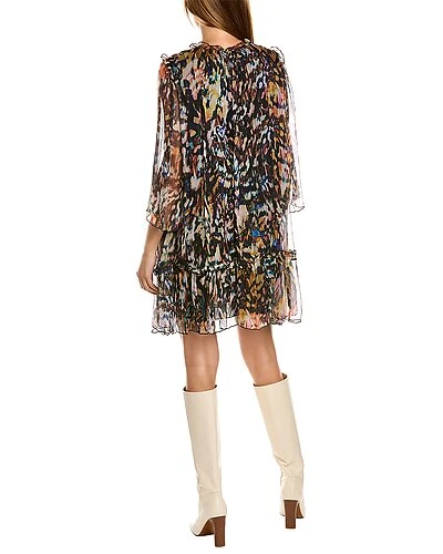 Johnny Was Elaine Silk Mini Dress Women 4 Johnny Was Elaine Silk Mini Dress Women - Image 2