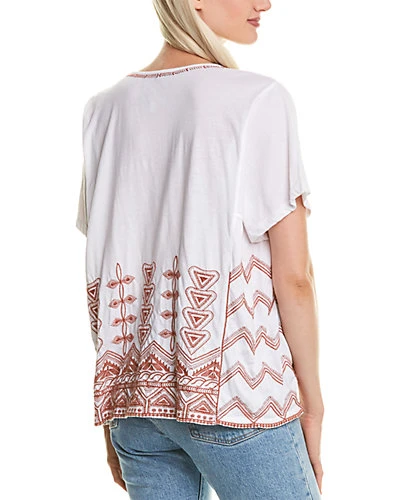 Johnny Was Eyal Boxy T-Shirt Women 4 Johnny Was Eyal Boxy T-Shirt Women - Image 2