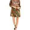 Johnny Was Parrot Gweneth Tunic Silk-Blend Dress Women -Johnny Was 1411756997 RLLD 1