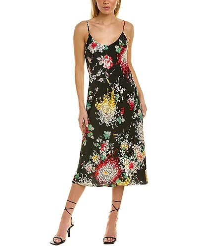 Johnny Was Silk Charmeuse Silk Slip Dress Women 3 Johnny Was Silk Charmeuse Silk Slip Dress Women