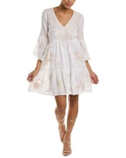 Johnny Was Malo Tiered Dress Women