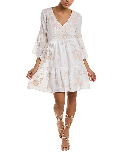 Johnny Was Malo Tiered Dress Women 3 Johnny Was Malo Tiered Dress Women