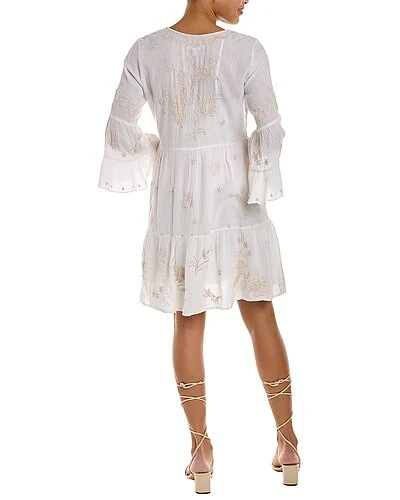 Johnny Was Malo Tiered Dress Women 4 Johnny Was Malo Tiered Dress Women - Image 2