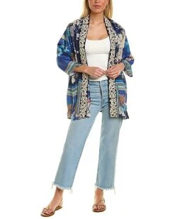 Johnny Was Ono Emilia Silk Kimono Women