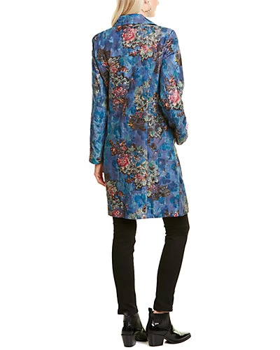 Johnny Was Marcelle Wool-Blend Coat Women 4 Johnny Was Marcelle Wool-Blend Coat Women - Image 2