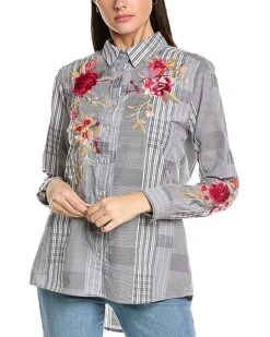 Johnny Was 40 Johnny Was Sonya Shirt Women