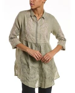 Johnny Was Aubree Linen Tunic Women