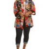 Johnny Was Plus Mishka Silk Kimono Women