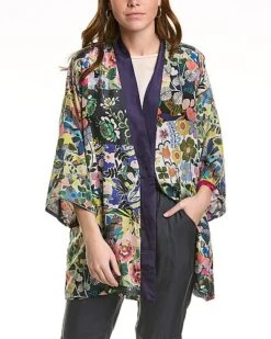 Johnny Was Chelsea Yena Silk Kimono Women