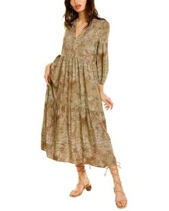 Johnny Was Tiered Dress Women